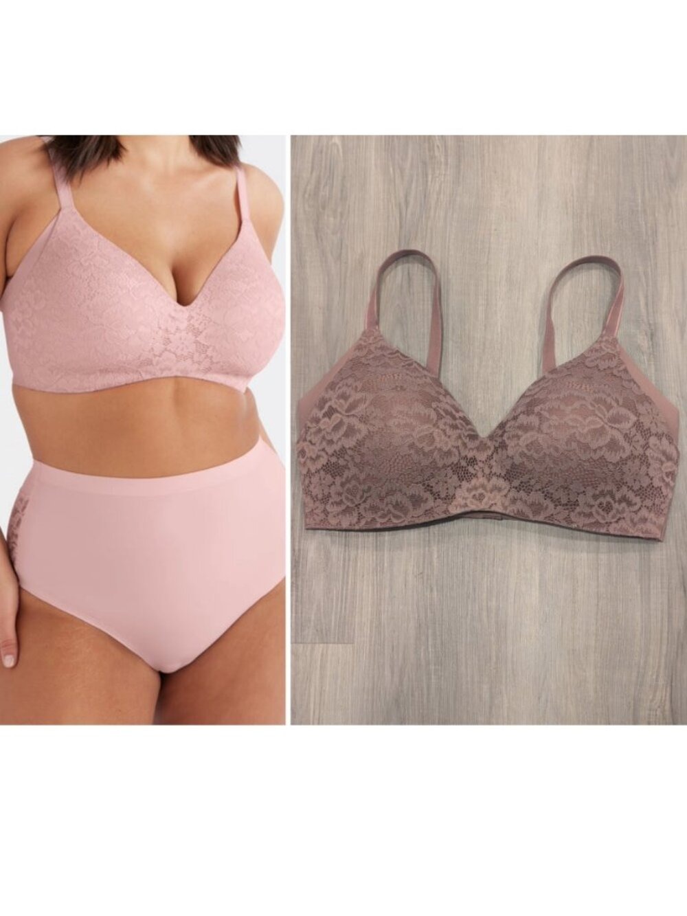 Knix | WingWoman Lace Wireless Bralette (Size 7/36D-DDD,38D-DD)